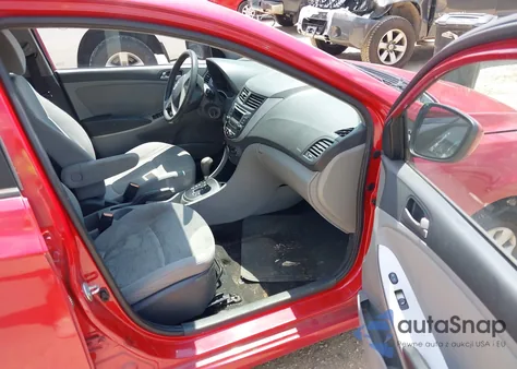 2015 Hyundai Accent Gls z USA, uszkodzony, nr VIN KMHCT4AE6FU795316